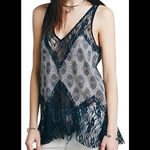 Free People Bell Trapeze Top NEW
